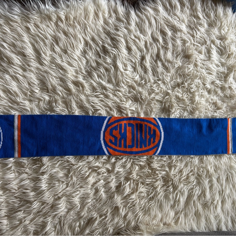 New York Knicks Blue & Orange Team Scarf